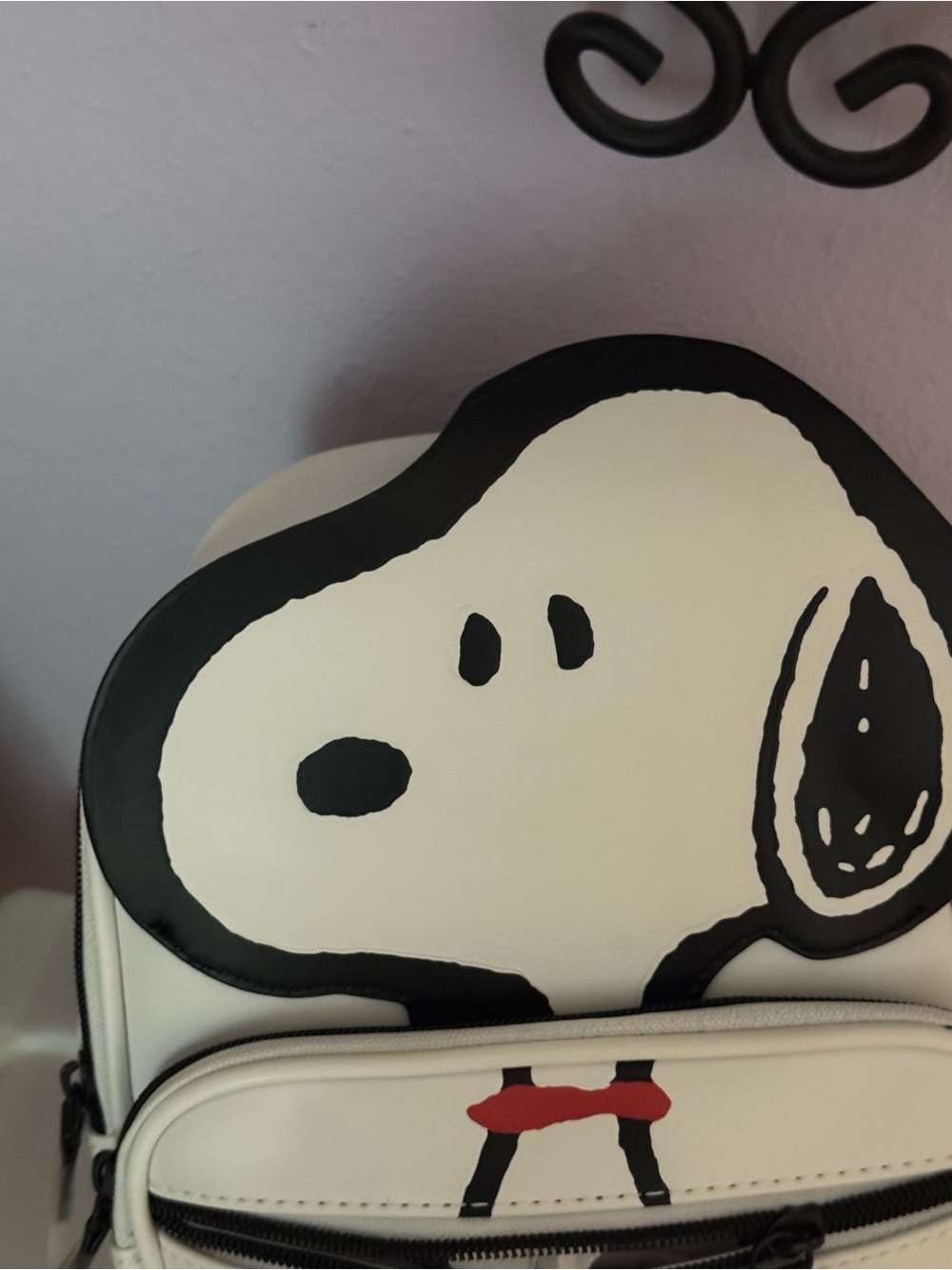 Snoopy, peanuts White Mini Backpack - Picture 5 of 10